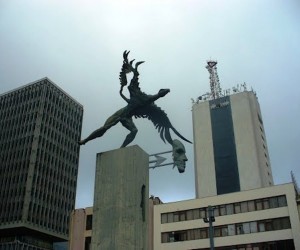 Bolívar Square. Source: Panoramio.com By: Fabian Arevalo Salazar